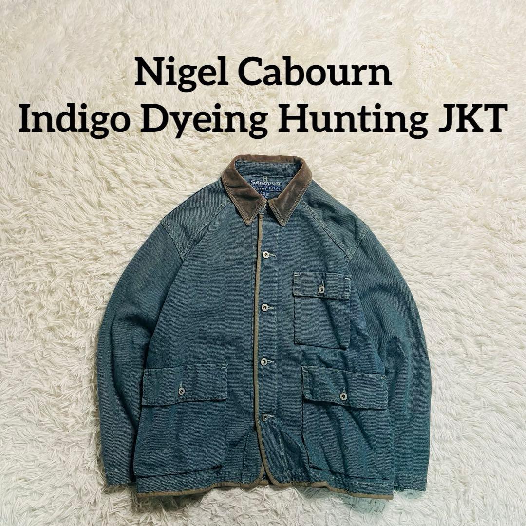 ジャケット・アウター Nigel Cabourn Indigo Dyeing Hunting JKT