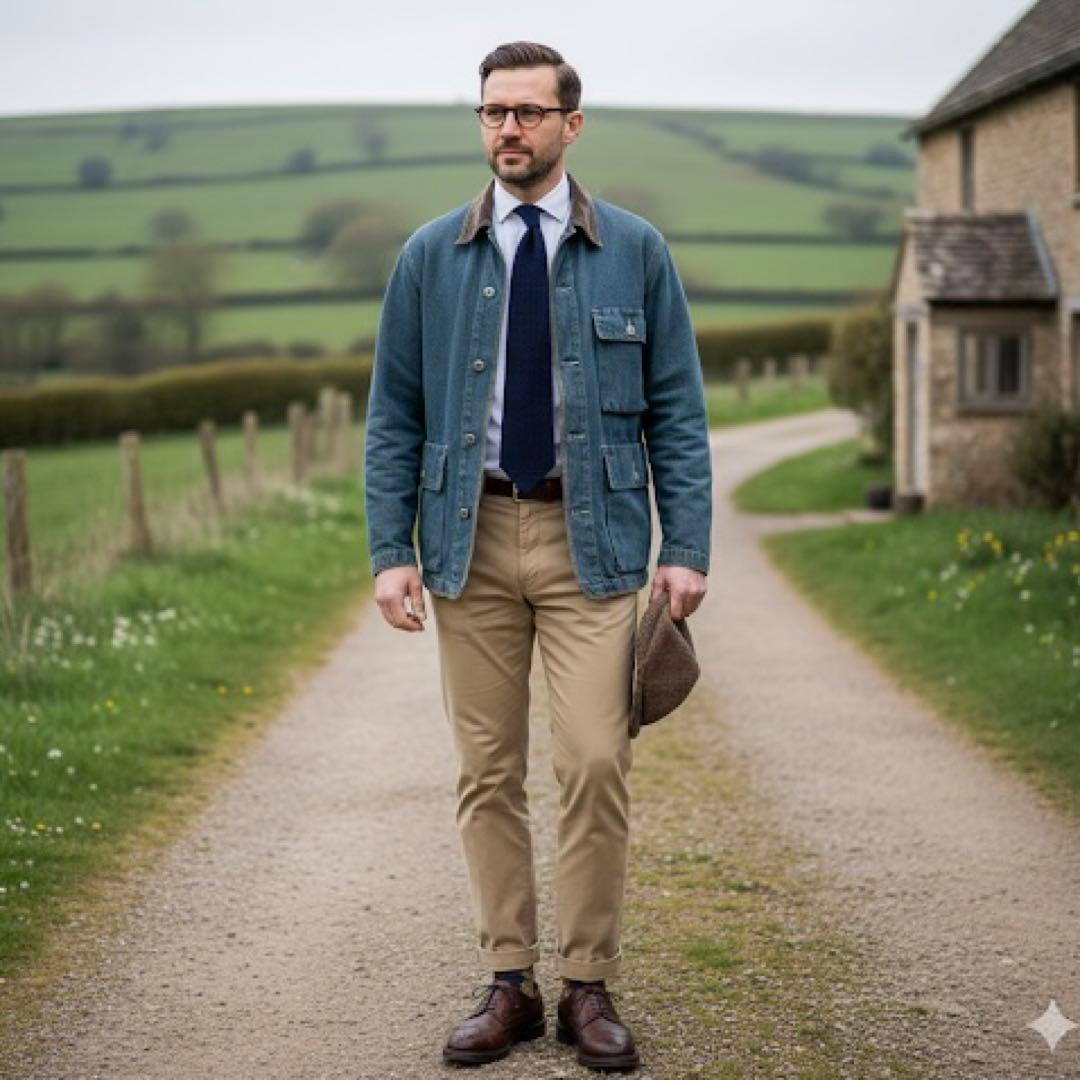 ジャケット・アウター Nigel Cabourn Indigo Dyeing Hunting JKT