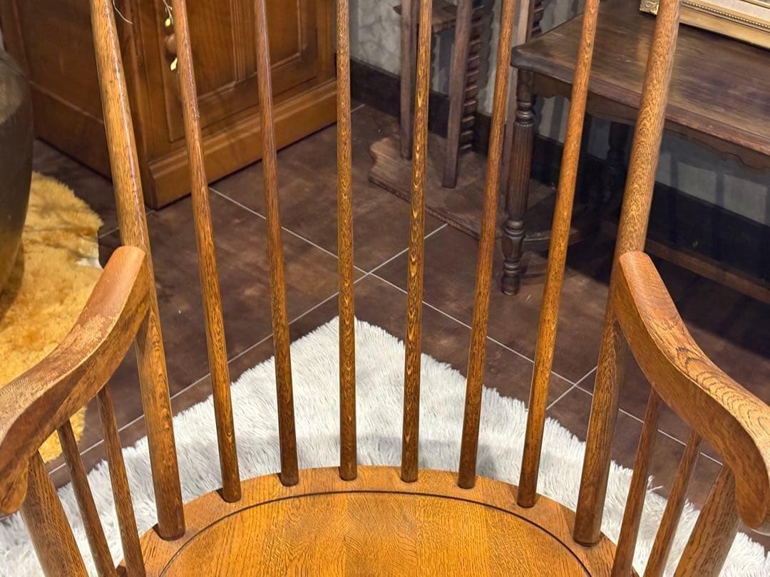 飛騨産業　キツツキマーク　ロッキングチェア　ヴィンテージ　アンティーク　SZ