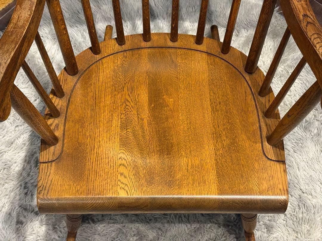 飛騨産業　キツツキマーク　ロッキングチェア　ヴィンテージ　アンティーク　SZ