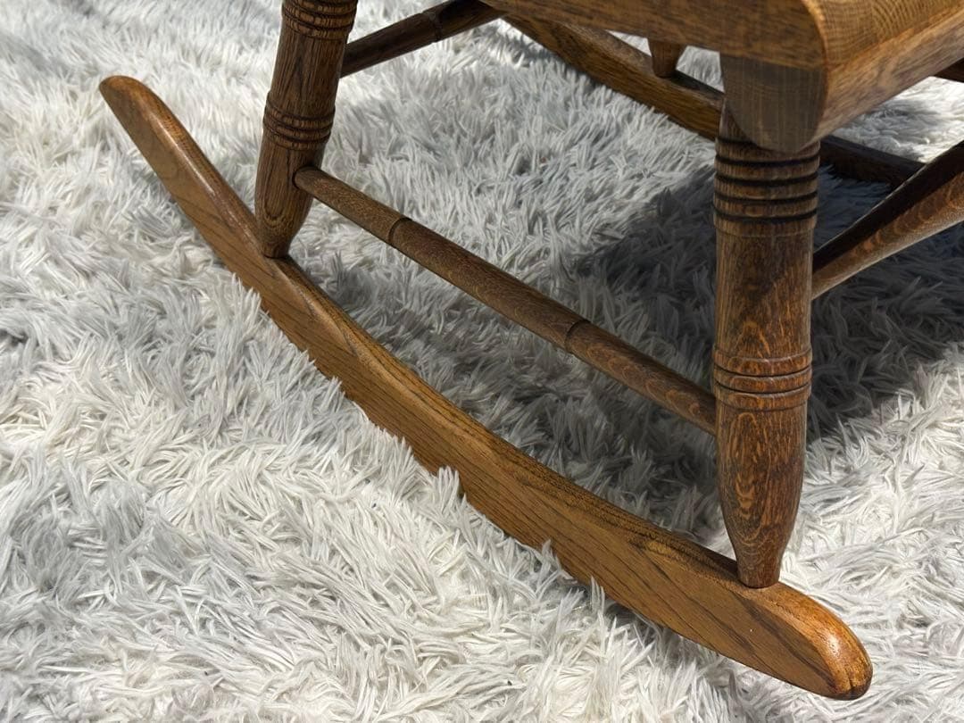 飛騨産業　キツツキマーク　ロッキングチェア　ヴィンテージ　アンティーク　SZ