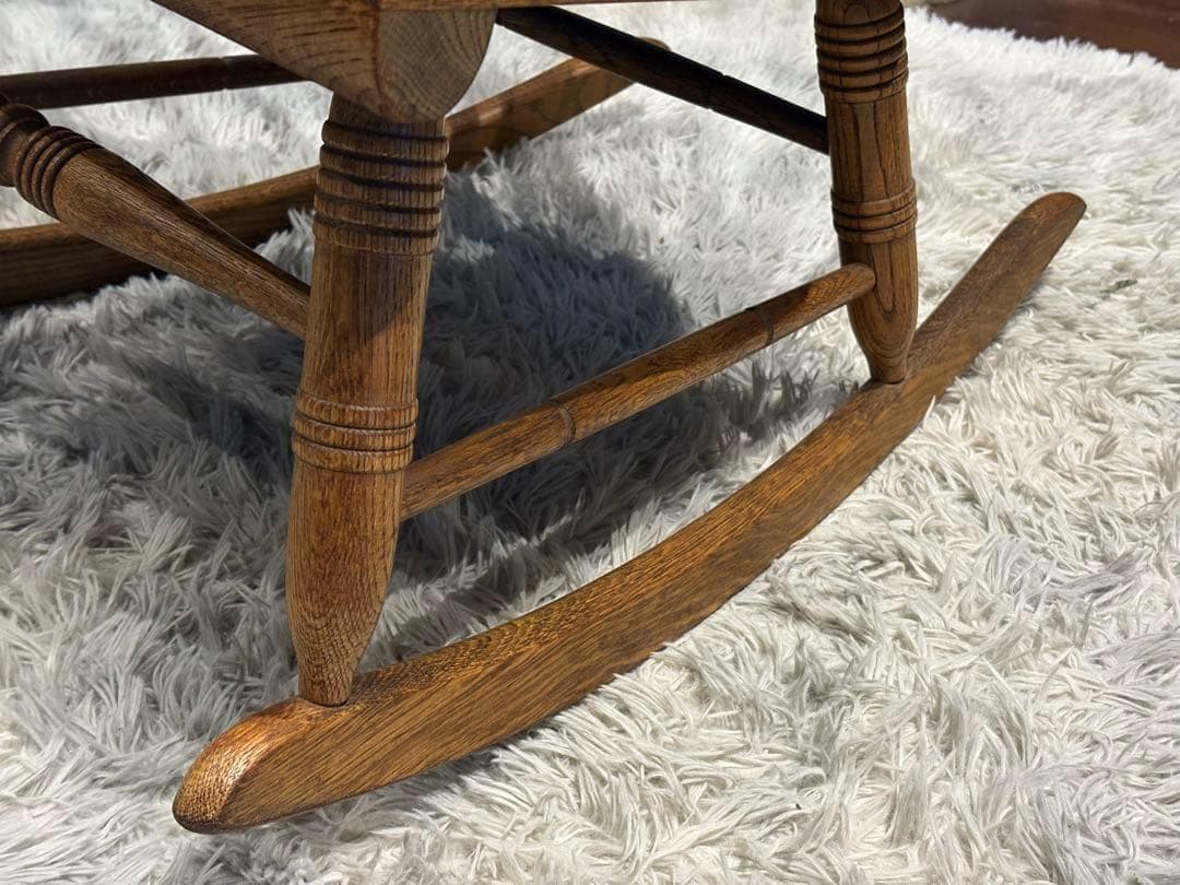 飛騨産業　キツツキマーク　ロッキングチェア　ヴィンテージ　アンティーク　SZ