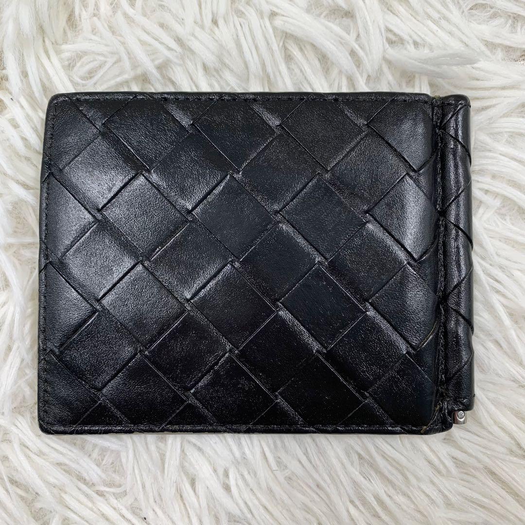 【✨美品 現行✨】 ボッテガヴェネタ マネークリップ ブラック ICチップ搭載