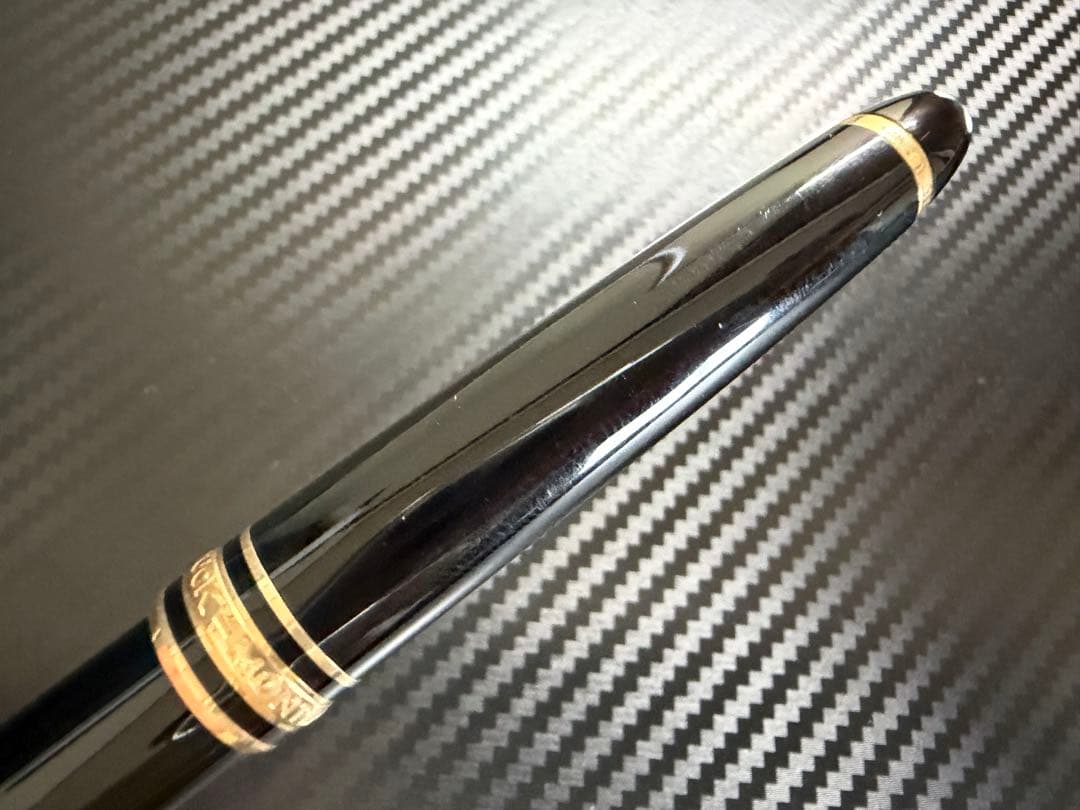 未使用に近い モンブラン マイスターシュテュック 164 ボールペン ブラック