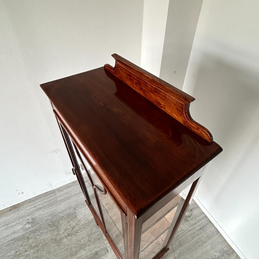 イギリス アンティーク家具 ディスプレイ キャビネット 1930年頃 766A