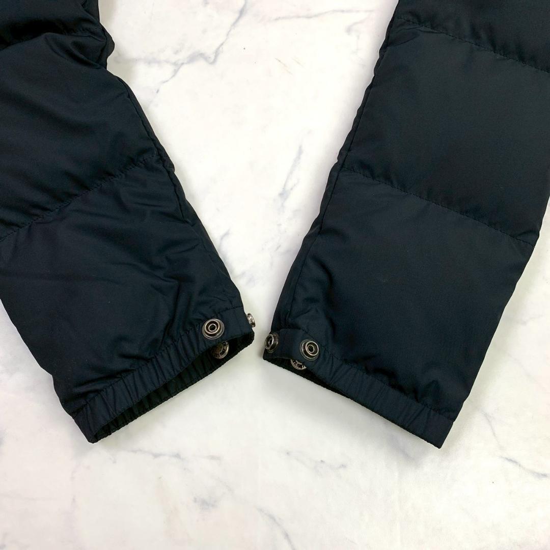 ポロラルフローレン ダウンジャケット 2way ポニー刺繍 黒 XS　E098