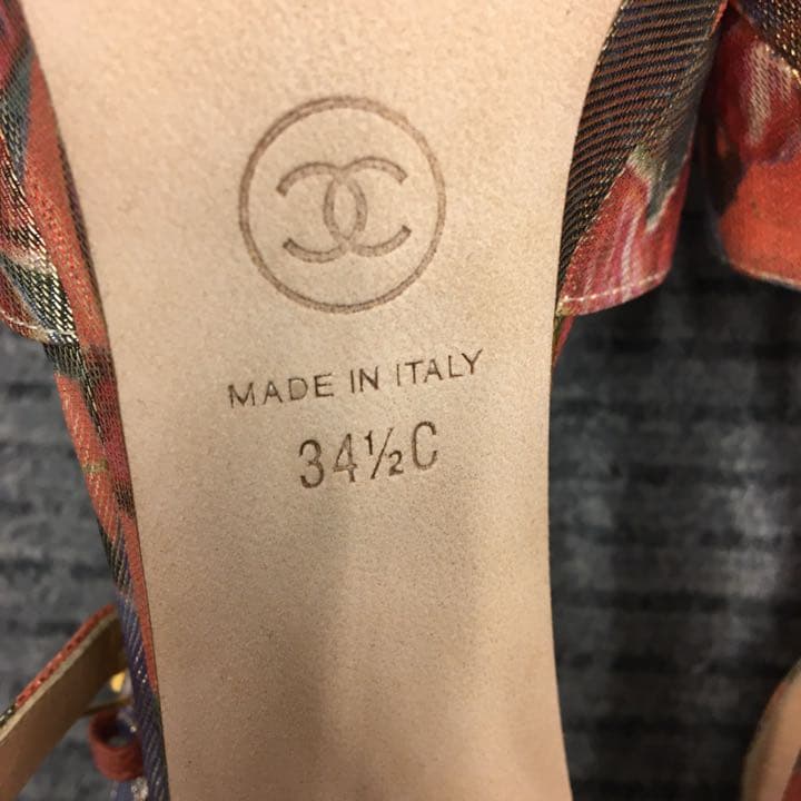 希少　美品　CHANEL シャネル　ヒール　ハイヒール　レディース