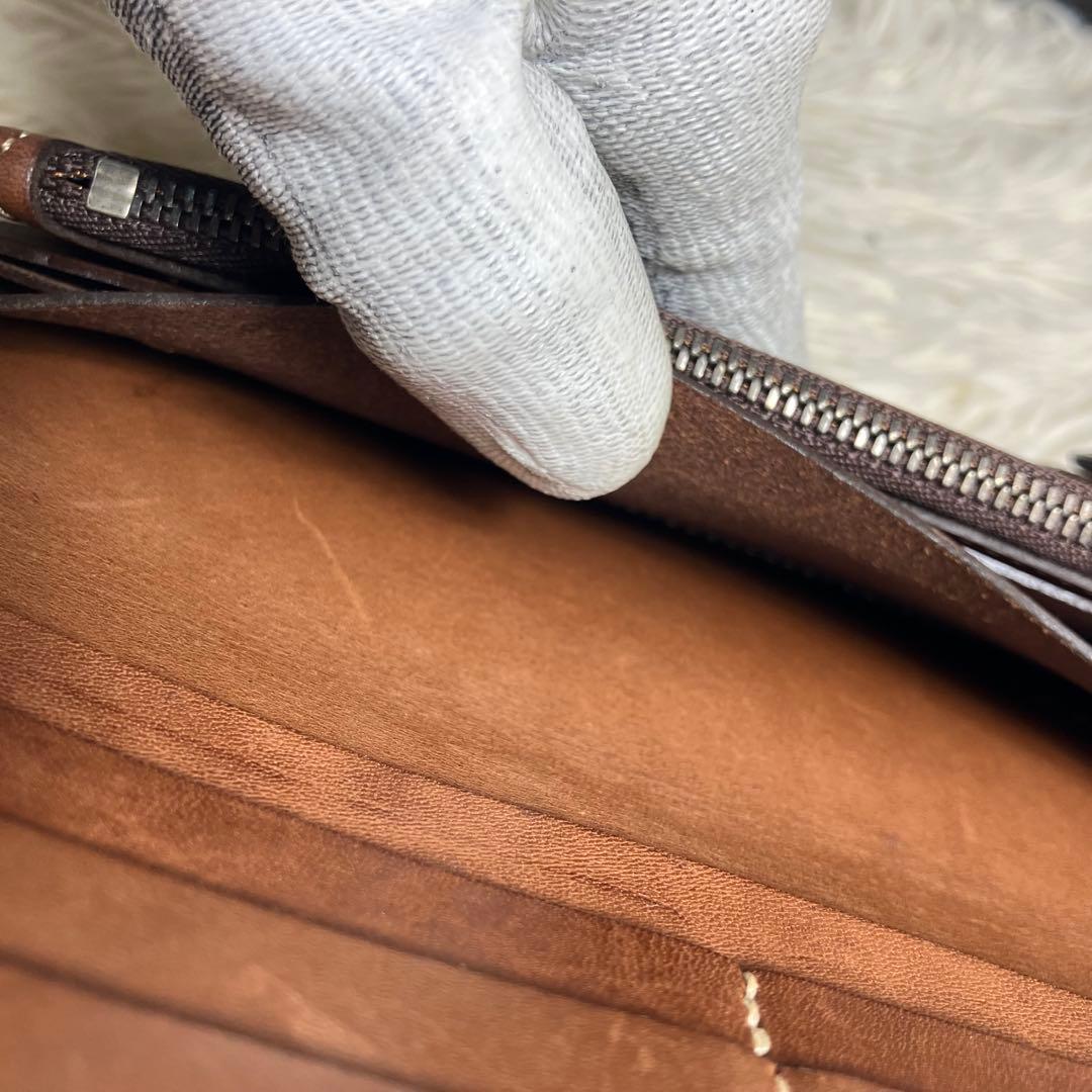 【良品】 FUNNY 折り財布 リザード コンチョ