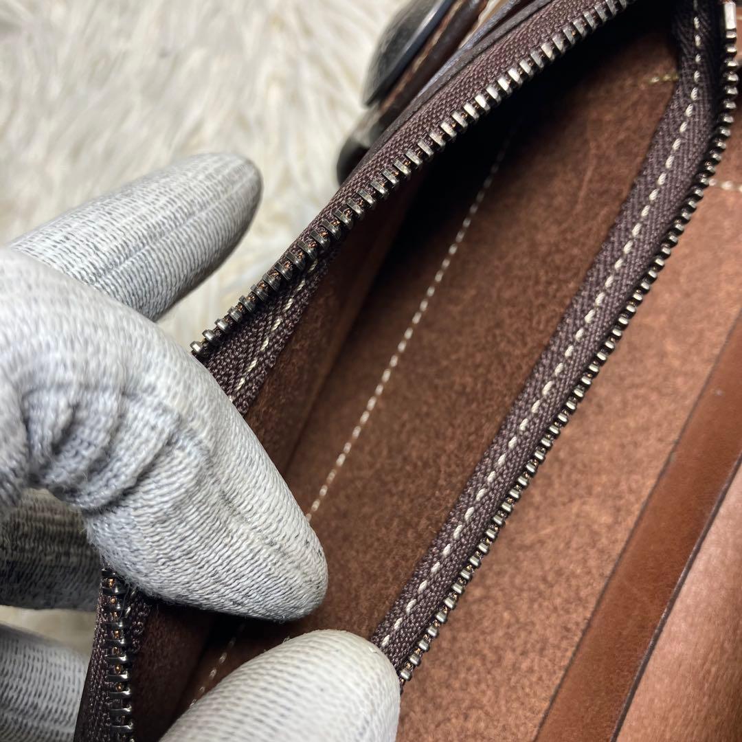 【良品】 FUNNY 折り財布 リザード コンチョ