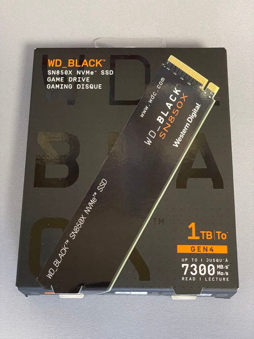 内蔵型SSD WD_BLACK SN850X 1TB NVMe SSD