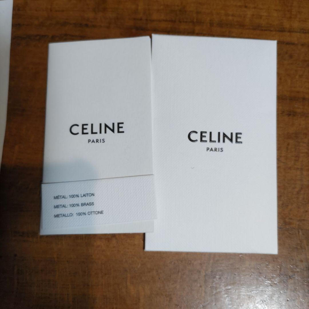 CELINE ゴールド オープンバングル