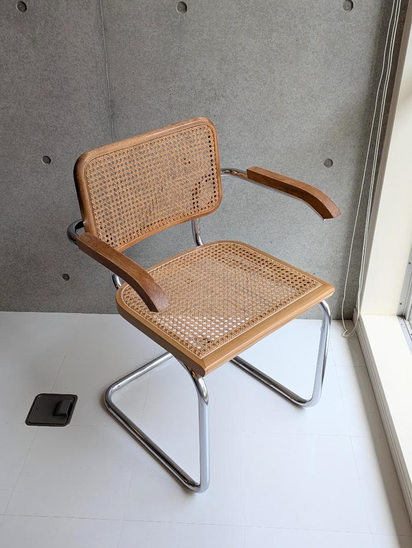 ヴィンテージ Thonet S64 アームチェア マルセルブロイヤー イタリア製