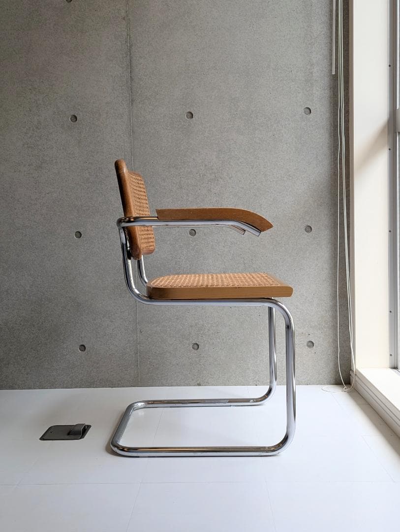 ヴィンテージ Thonet S64 アームチェア マルセルブロイヤー イタリア製