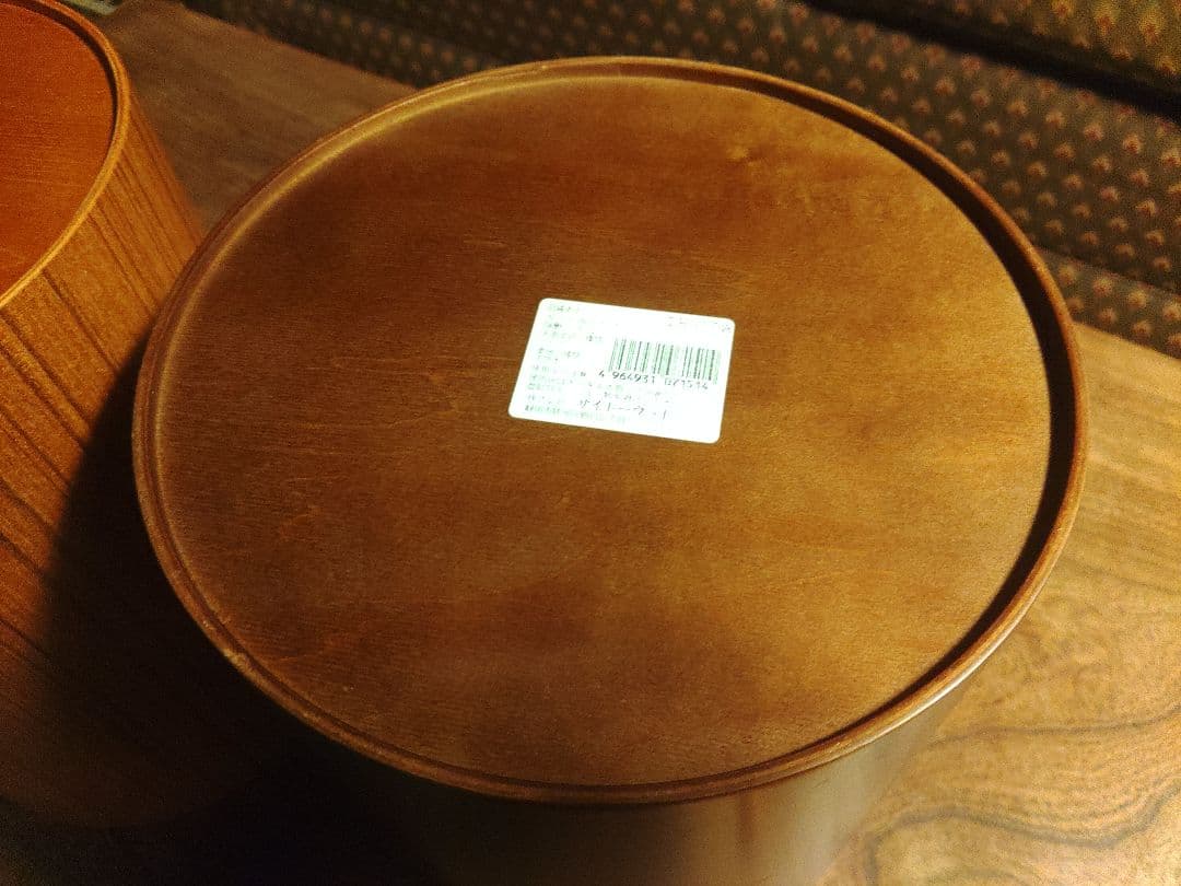 未使用　カリモク60 サイトーウッド　saitowood ゴミ箱　ダストボックス