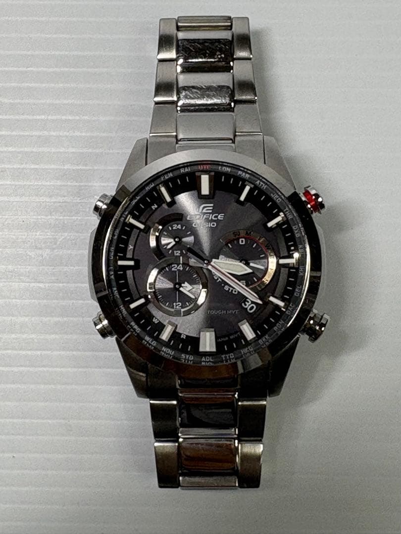 箱付・美品❗️CASIO・EDIFICE・EQW-T640−1AJF・電波ソーラー
