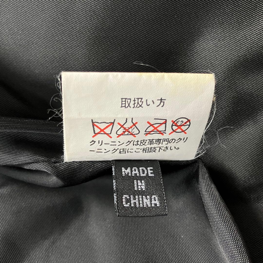 《美品珍品早い者勝ち》y'2 leatherシングルライダース本革リアルレザー