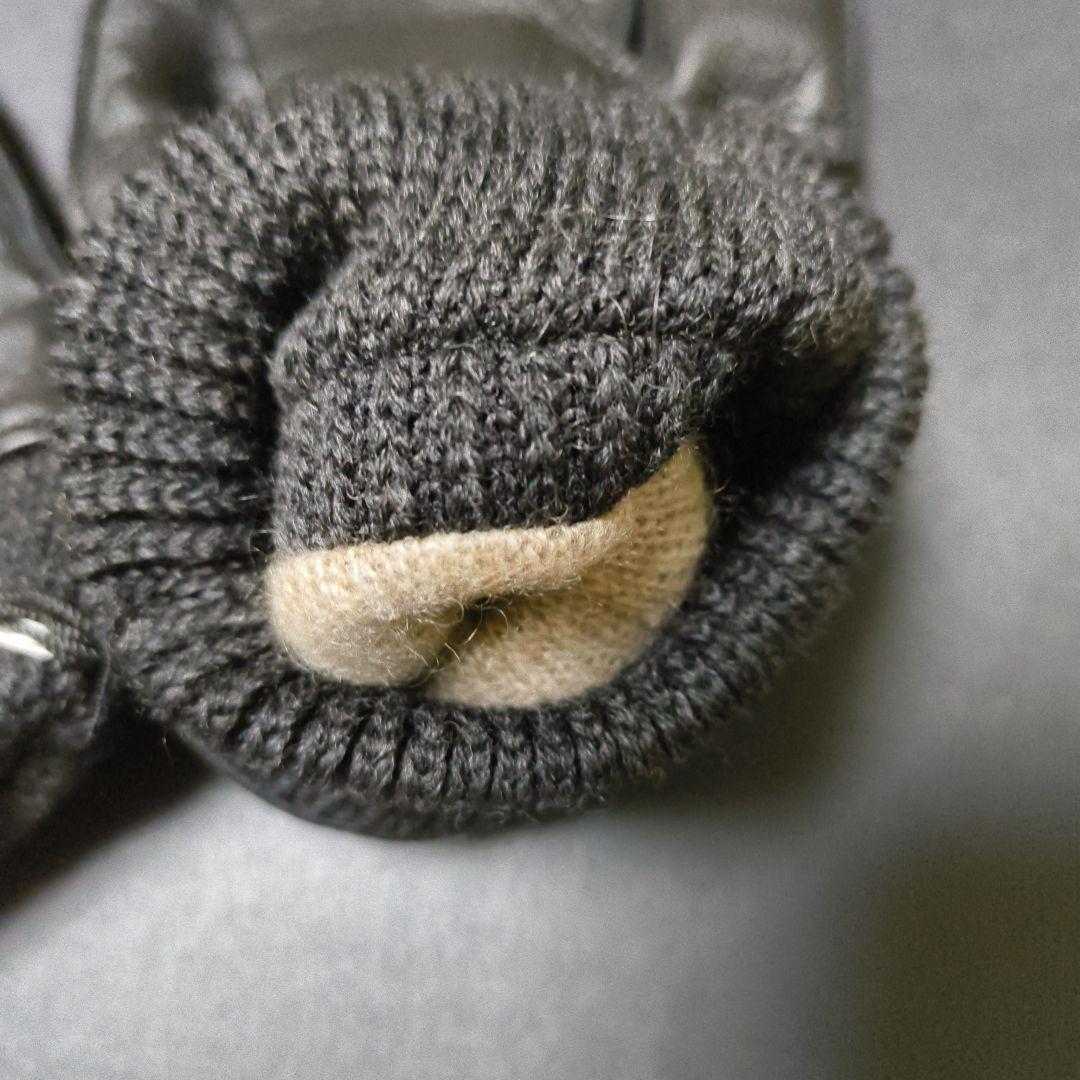 【未使用品 タグ付き】BURBERRY ブラックレーベル　羊革手袋　黒