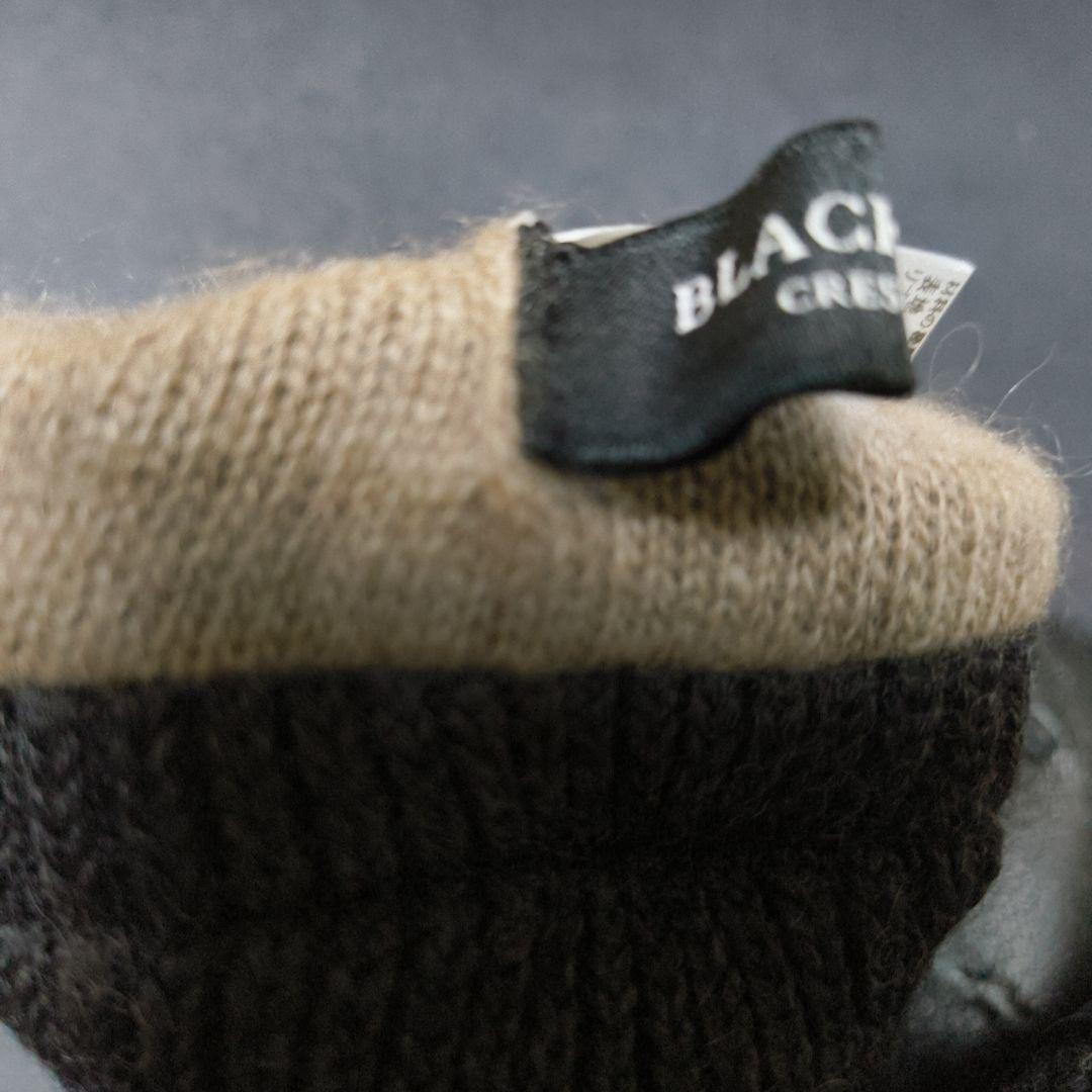【未使用品 タグ付き】BURBERRY ブラックレーベル　羊革手袋　黒
