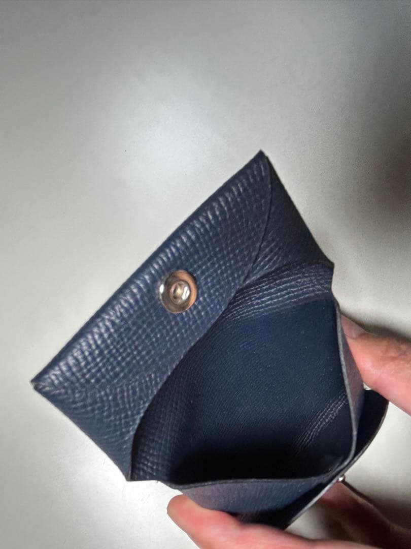 ★美品 エルメス バスティア ケース シェーブル ヴォーエプソン レザー