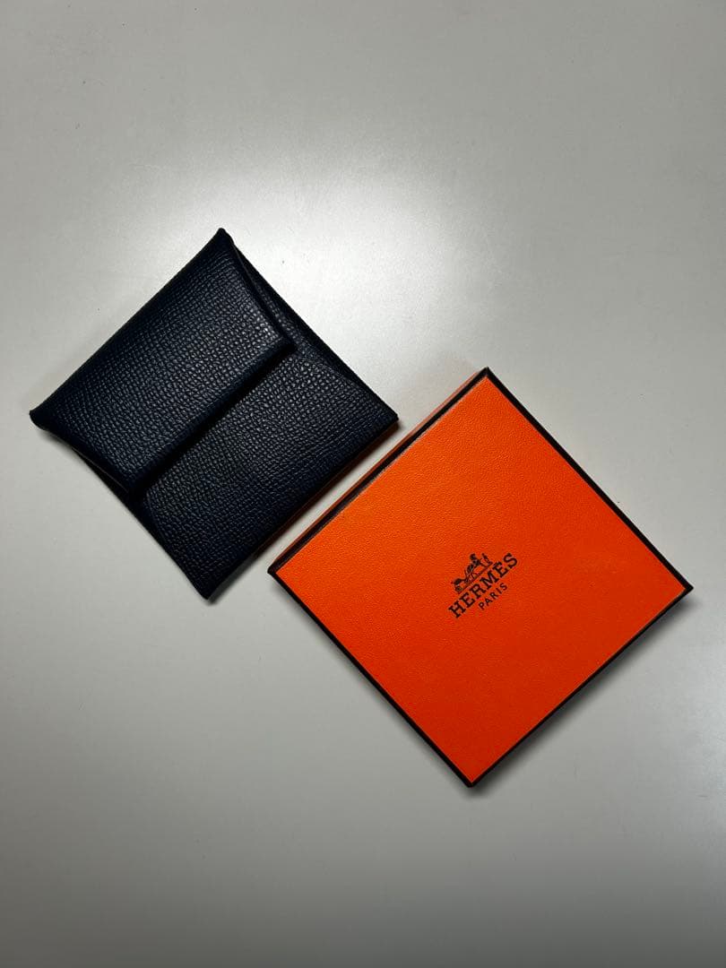 ★美品 エルメス バスティア ケース シェーブル ヴォーエプソン レザー