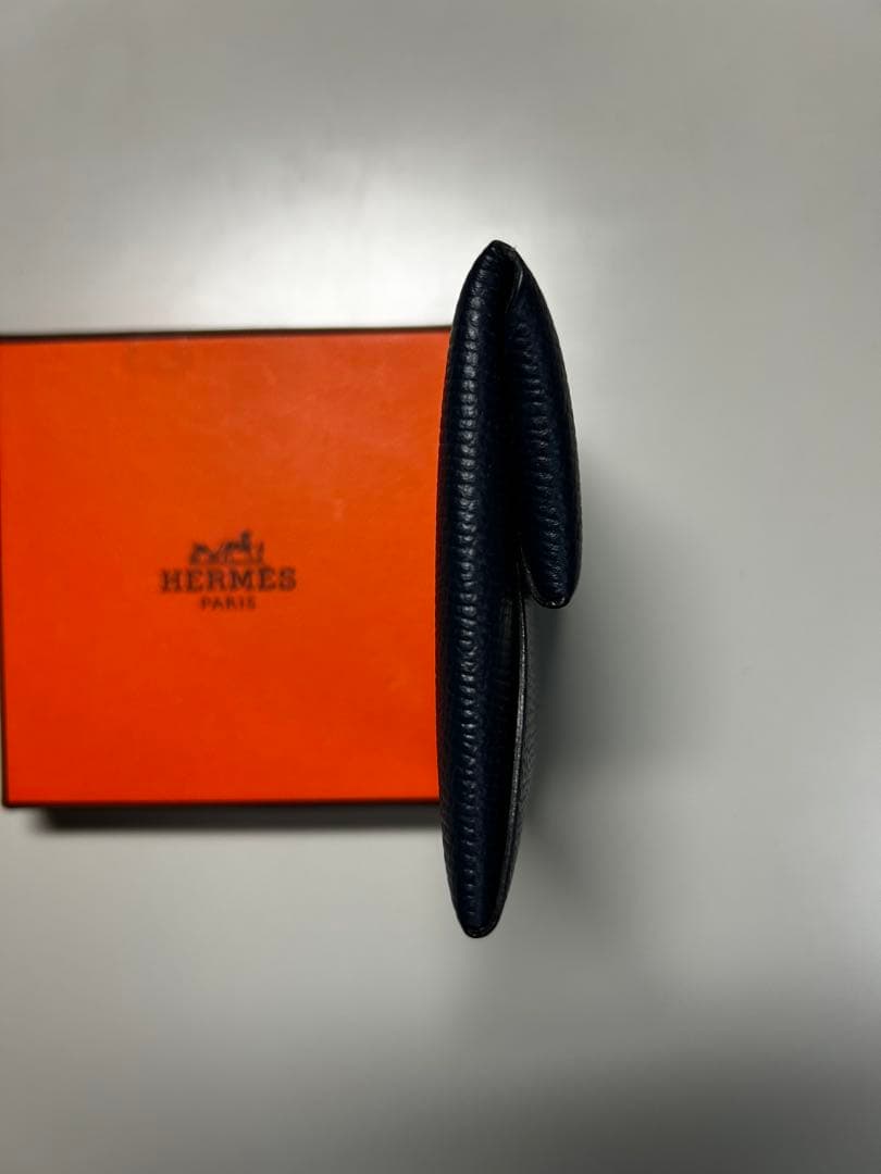 ★美品 エルメス バスティア ケース シェーブル ヴォーエプソン レザー