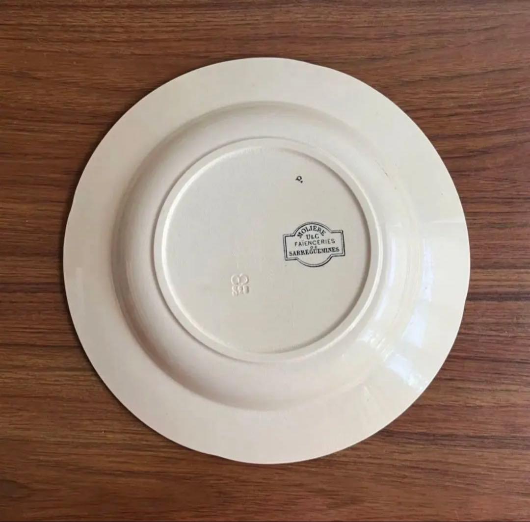 フランスアンティーク ♧ サルグミンヌ ♧ モリエール 24cm 深皿①