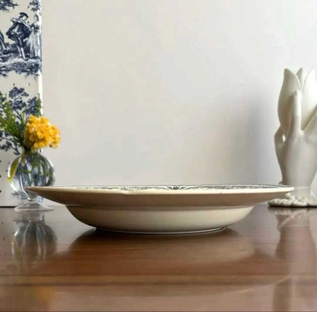 フランスアンティーク ♧ サルグミンヌ ♧ モリエール 24cm 深皿①