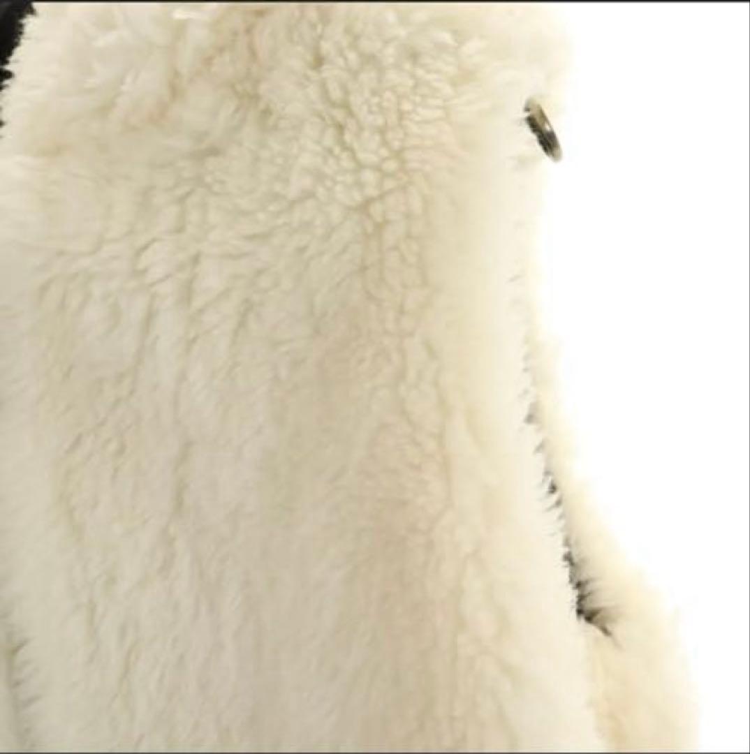 ザリラクス ボア ベスト 38 ホワイト THE RERACS レディース