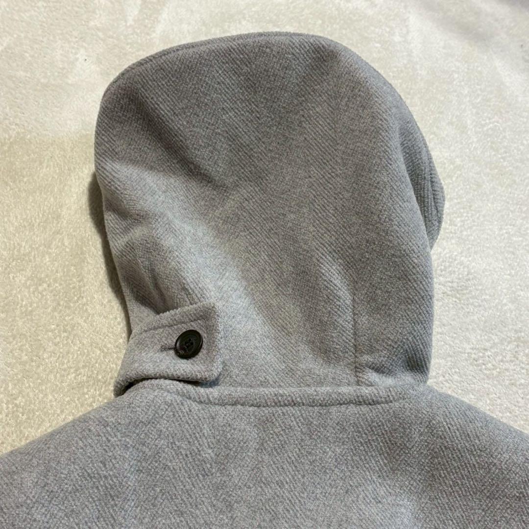 【BURBERRY LONDON】ウールダッフルコート フード付き L