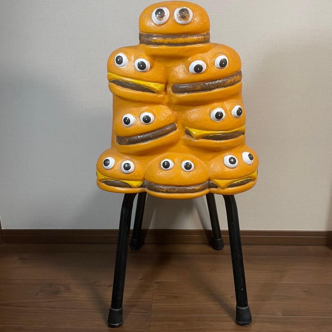 マクドナルド　ハンバーガー　椅子　非売品　ディスプレイ　ビンテージ