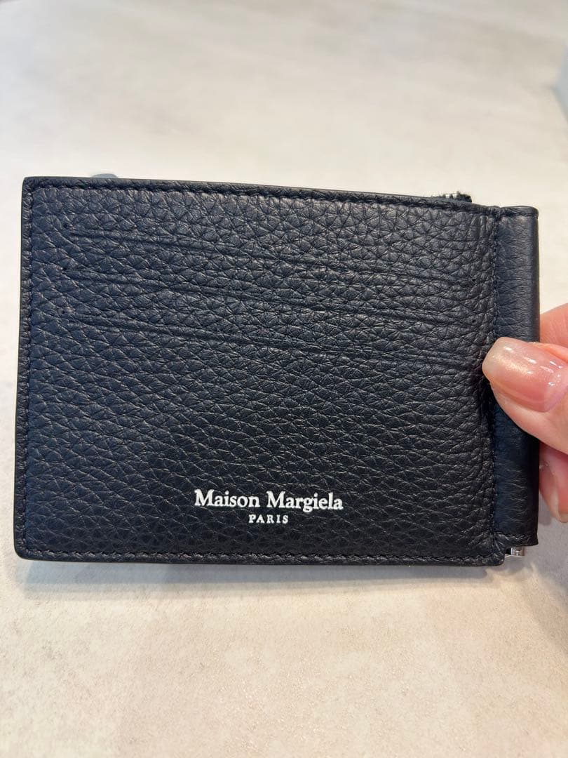 未使用！美品！Maison Margiela ブラック マネークリップ