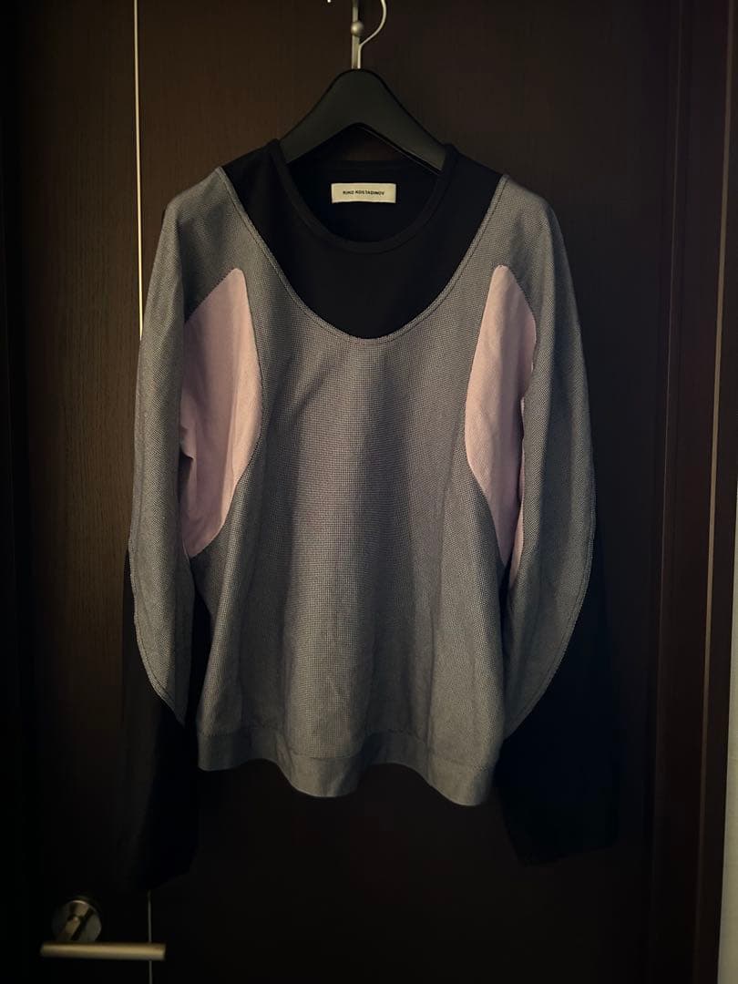 Kiko Kostadinovロングスリーブカットソー ロンTブラックレイヤード