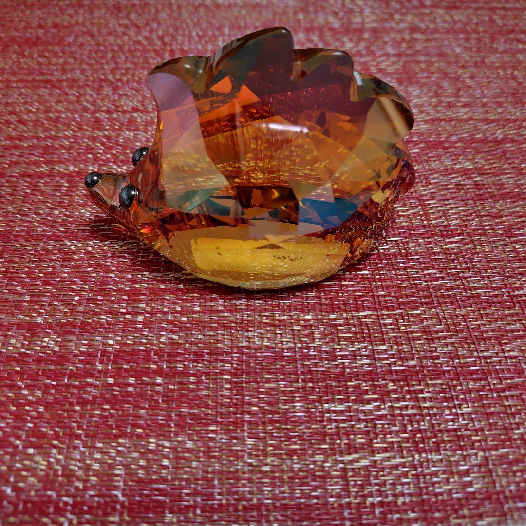 ラブロッツ　ハリネズミ　クリスタルガラス 大きい457gm　おすすめ