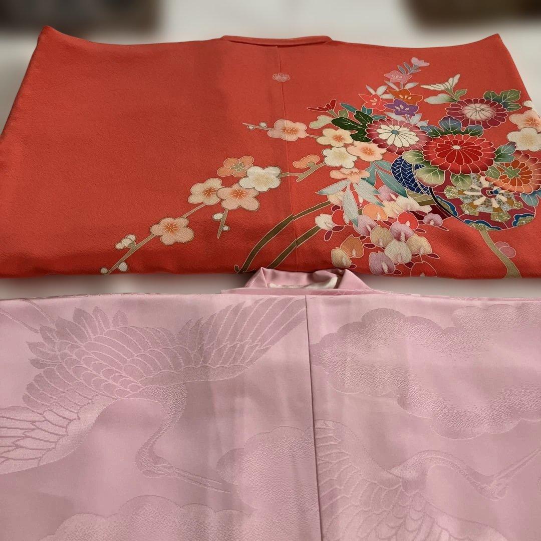 女児和装セット753 （　7才用　）正絹着物