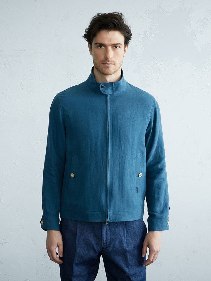 Aquascutum 現行 ハリントンジャケット スウィングトップ G-9 36