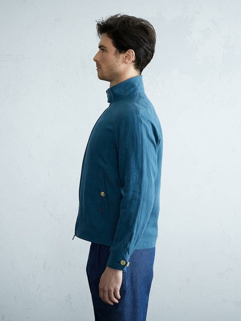 Aquascutum 現行 ハリントンジャケット スウィングトップ G-9 36