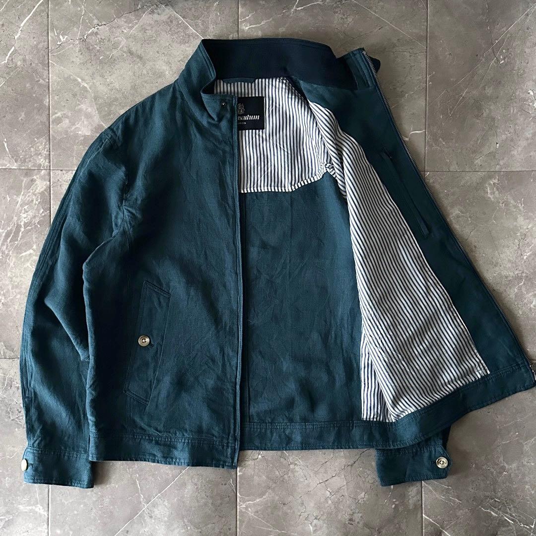 Aquascutum 現行 ハリントンジャケット スウィングトップ G-9 36