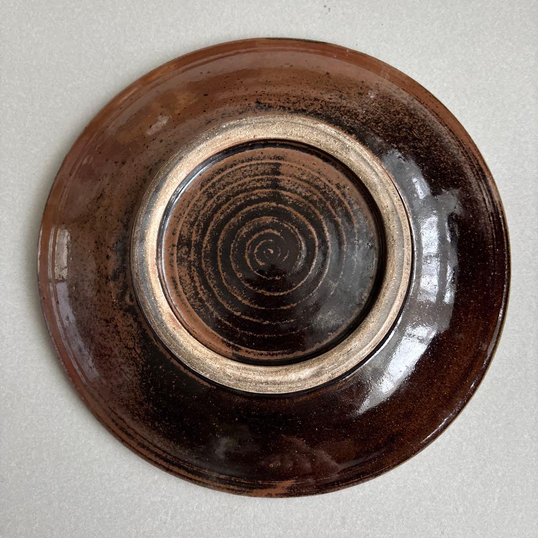 やちむん　大皿　沖縄　北窯　宮城　陶器　登り窯　中皿　深皿　読谷村　骨董　もやい