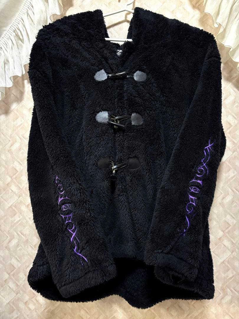 KRYCLUTHING MOKOMOKO2022 ボアコート ブラックCRY