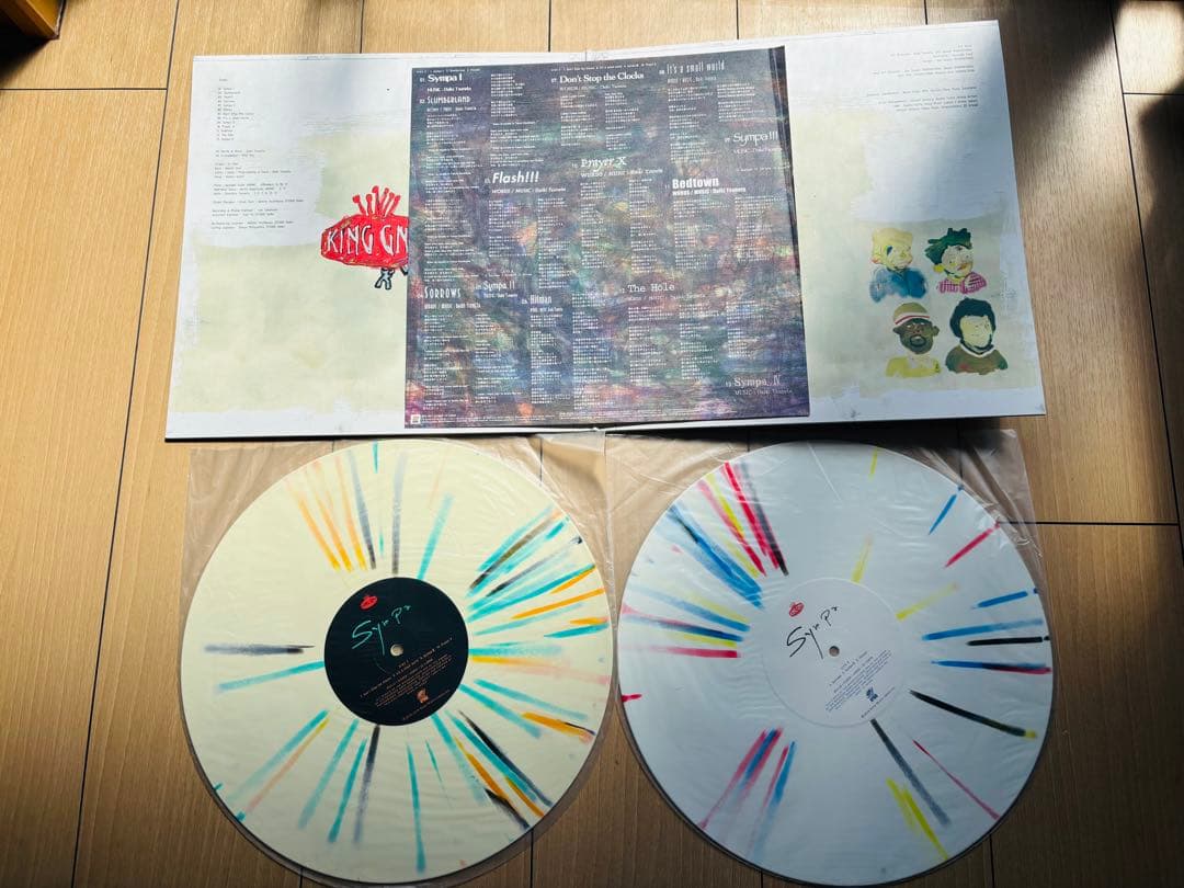 King Gnu Sympaマルチカラー レコード