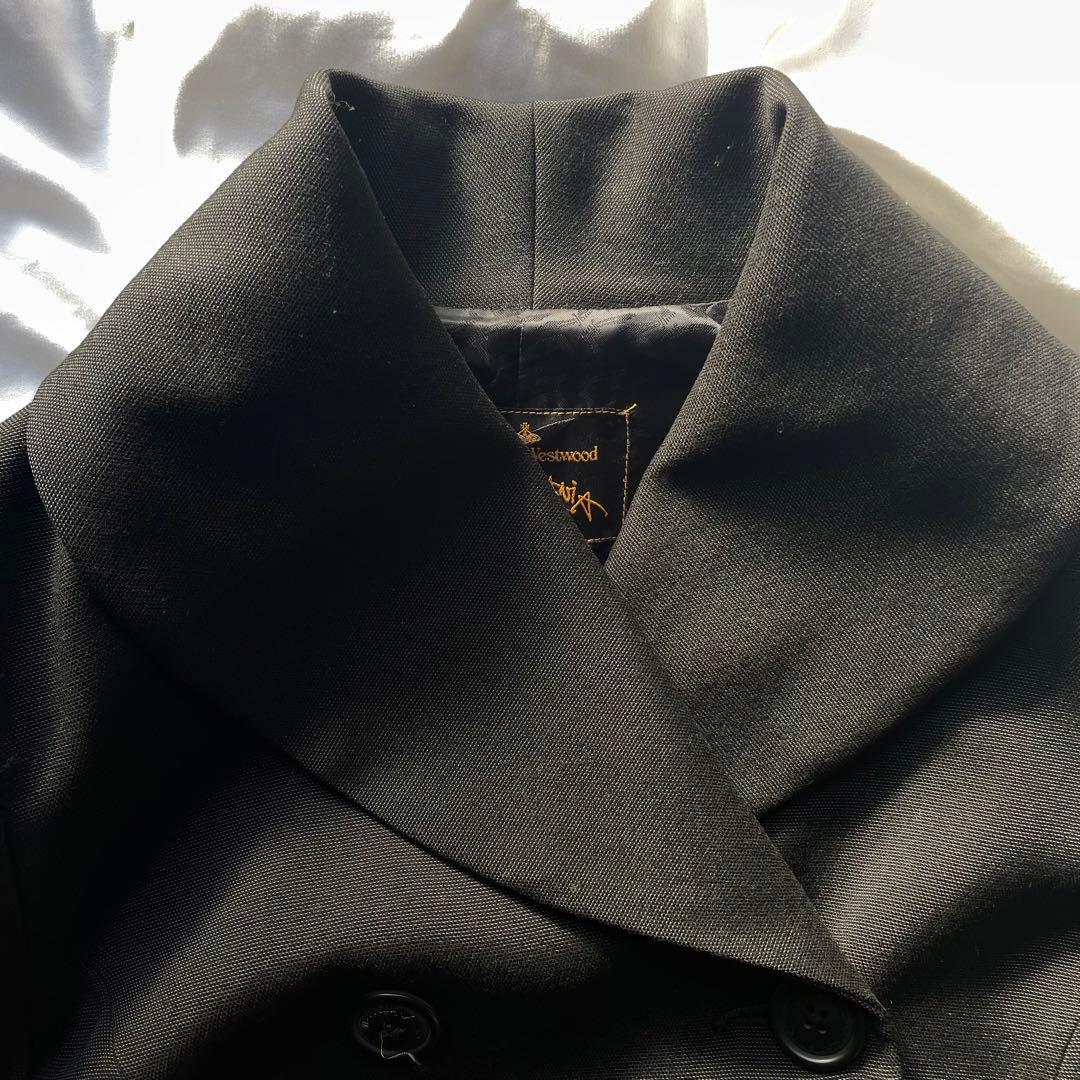 Vivienne Westwood ダブルブレスト コート ブラック 42