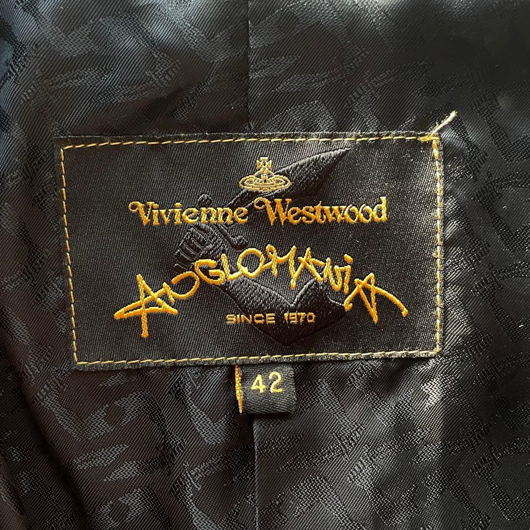 Vivienne Westwood ダブルブレスト コート ブラック 42