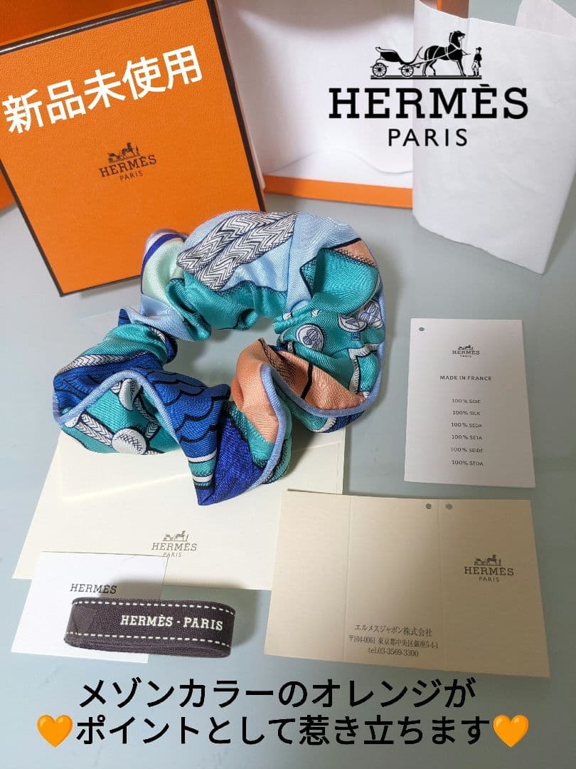 ♥新品・正規品♥希少HERMES♥エルメス シュシュクラウディア付属品全て有