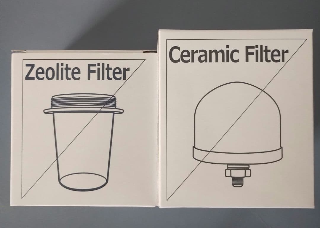 エコウォーター✫フィルター(セラミック&ゼオライト)セット