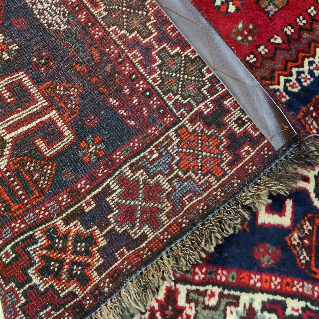 ペルシャ絨毯　シ－ラーズ産 162x116 クリーニング済 shiraz