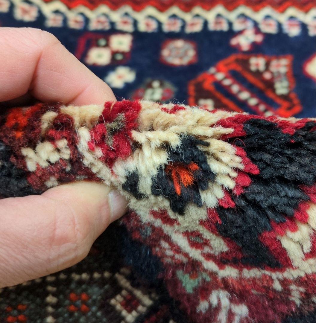 ペルシャ絨毯　シ－ラーズ産 162x116 クリーニング済 shiraz