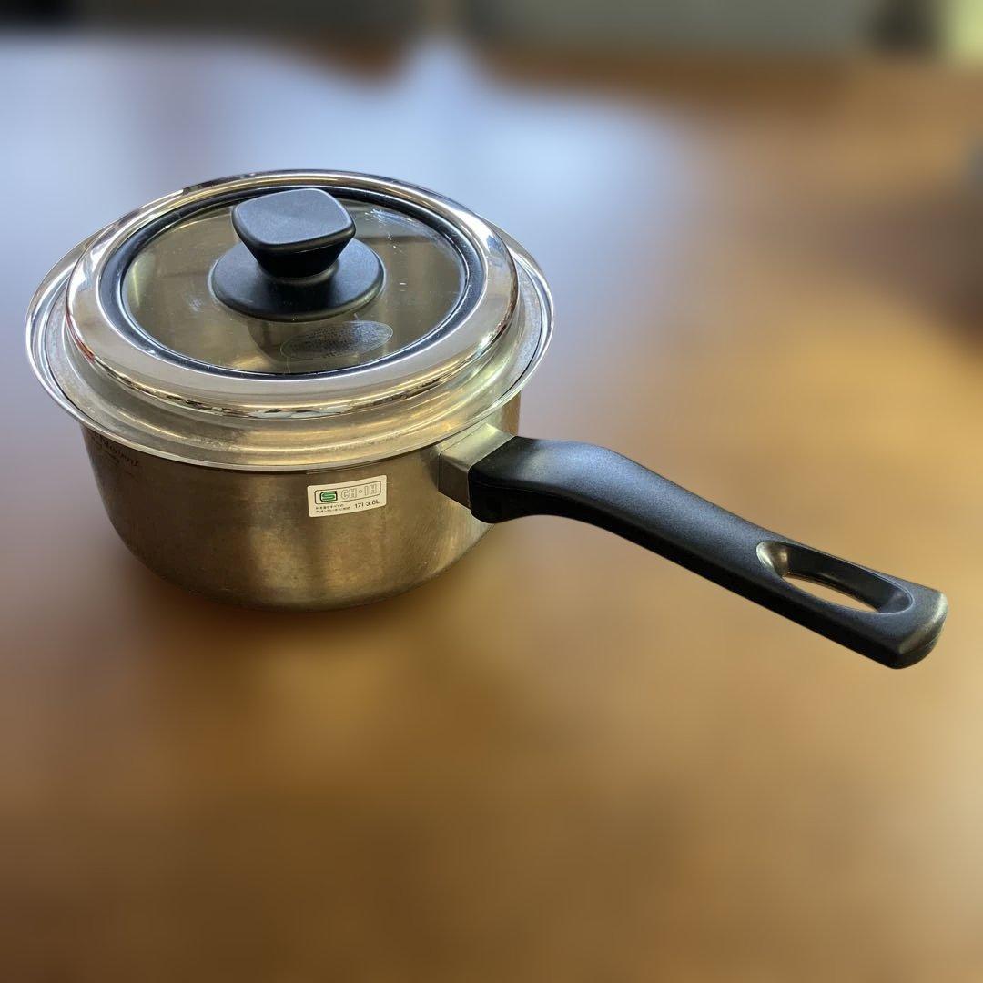 A2511-2031 ビタクラフト スーパーネセント 片手鍋 ステンレス 3L