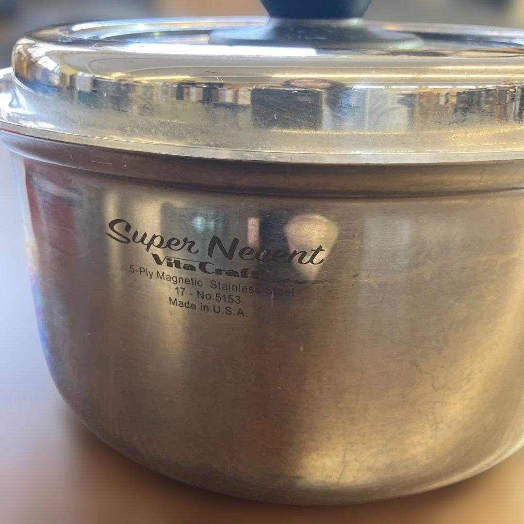 A2511-2031 ビタクラフト スーパーネセント 片手鍋 ステンレス 3L