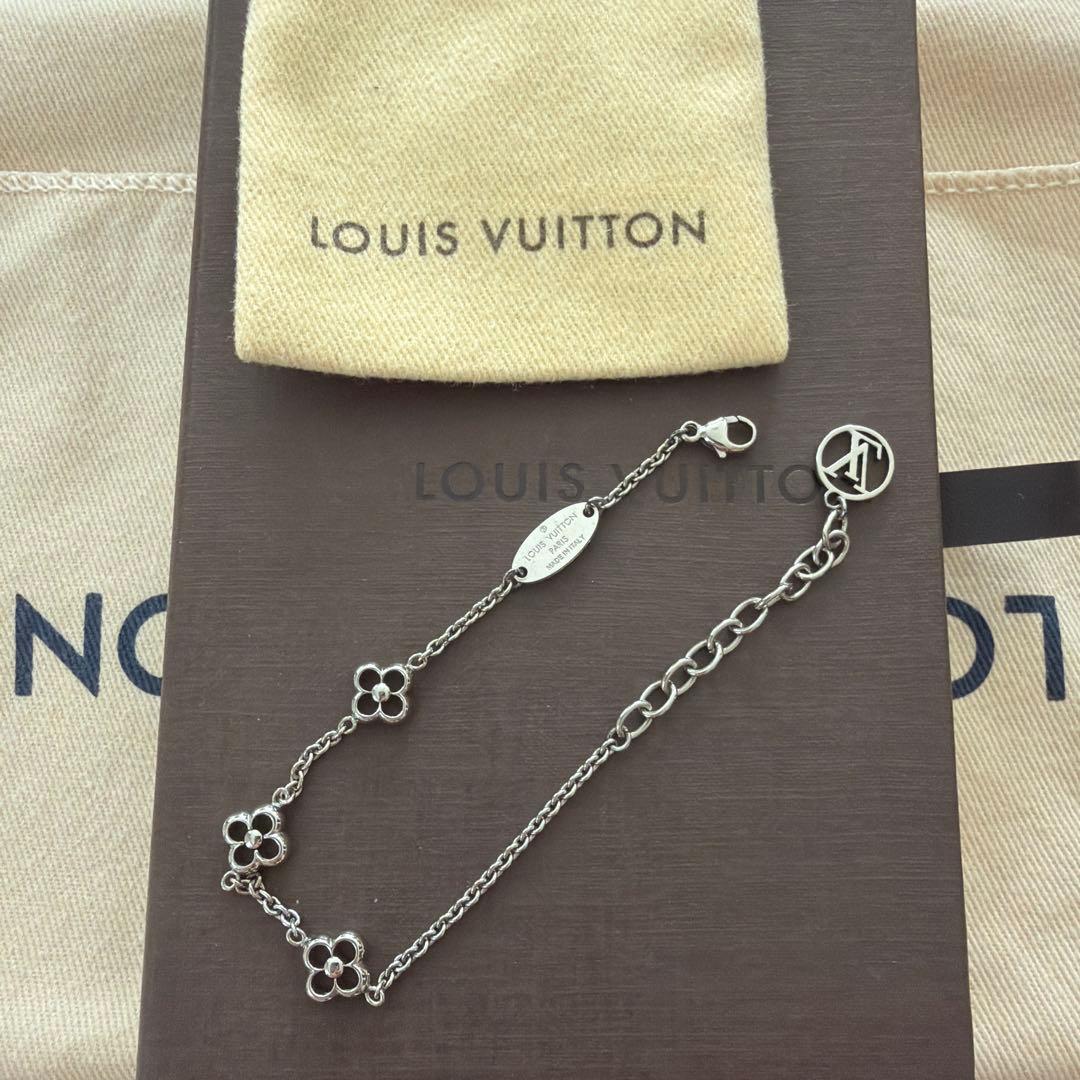 Louis Vuitton シルバーブレスレット M00234