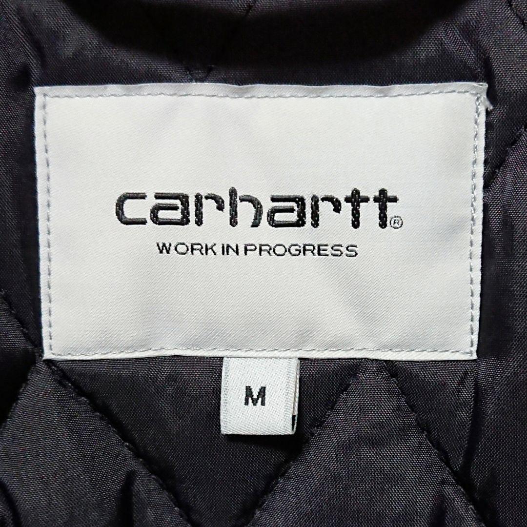 希少 カーハート WIP 刺繍ロゴ ウール ミシガンコート ブルゾン ジャケット
